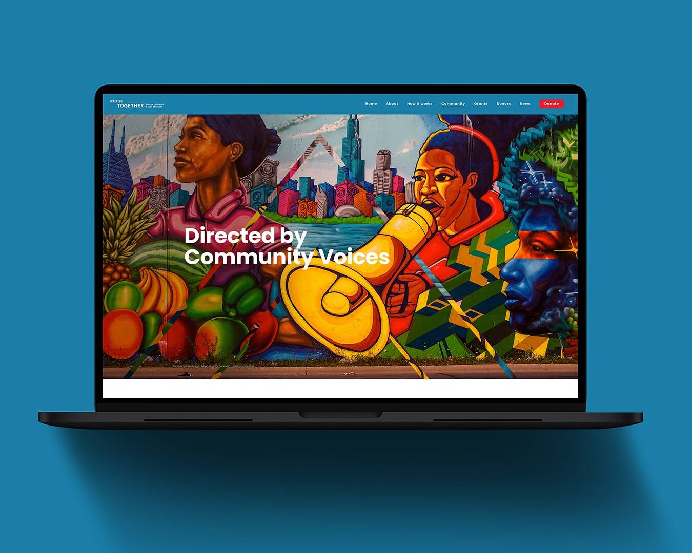 Chicago Community Trust Website Mockup